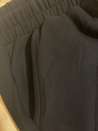 Pantaloni felpati donna blu