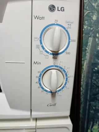 Microondas Grill LG Blanco