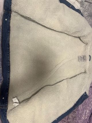 Chaqueta tejana con borrego