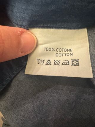 Camisa tejana suave SONRISA azul