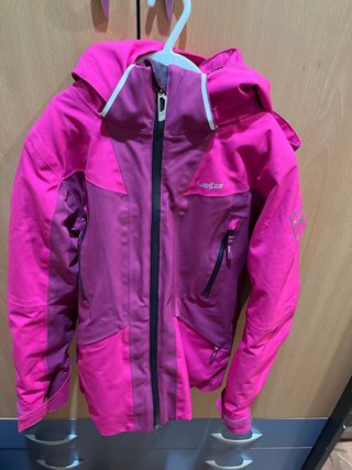 Anorak Wed'ze niña rosa y morado 8 años