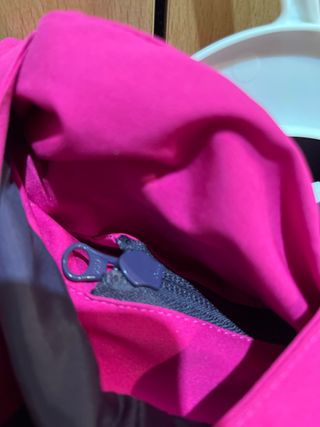 Anorak Wed'ze niña rosa y morado 8 años