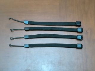 4 Correas Wii Nintendo Negras