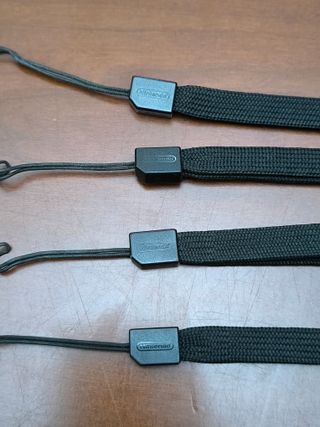 4 Correas Wii Nintendo Negras