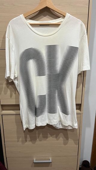 Camiseta Calvin Klein Blanca Talla XL