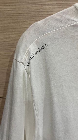Camiseta Calvin Klein Blanca Talla XL