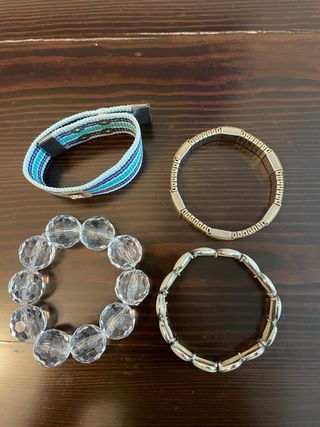 Lotto 4 braccialetti vintage