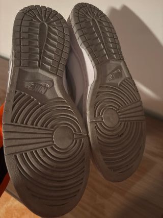 Nike Dunk Retro Gris Blanco Talla 44