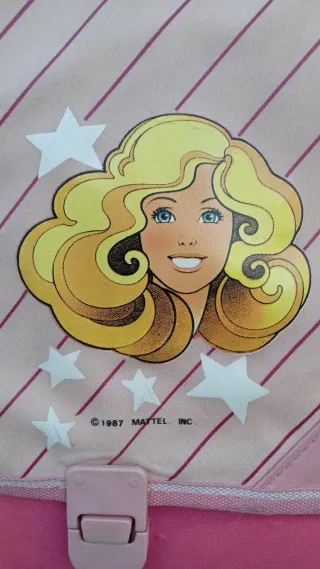 Barbie Mattel Zaino Scolastico 1987