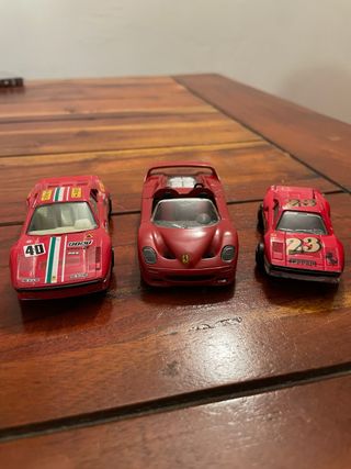 Set Modellini Ferrari Vintage Bburago e Majorette