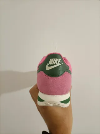 T38 Nike Cortez Rosa y Verde