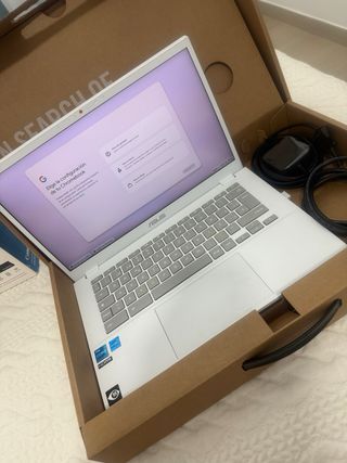 Chromebook ASUS Blanco