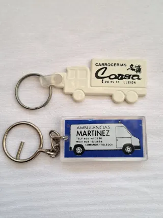 Llaveros coches antiguos y de época