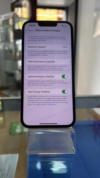 iPhone 14 Nero 128GB Batteria 85%