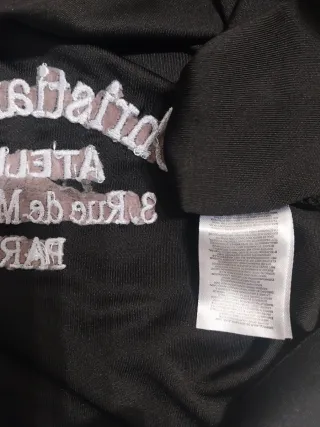 Top corto elástico de manga larga t. S/M, cropped