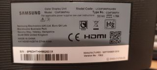 2 Monitores Curvos 24" Samsung