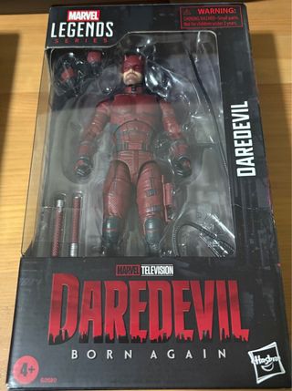 Marvel Legends Daredevil Born Again y Spiderman
