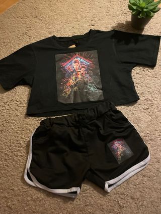 Pijama Stranger Things Talla 8-10 Años