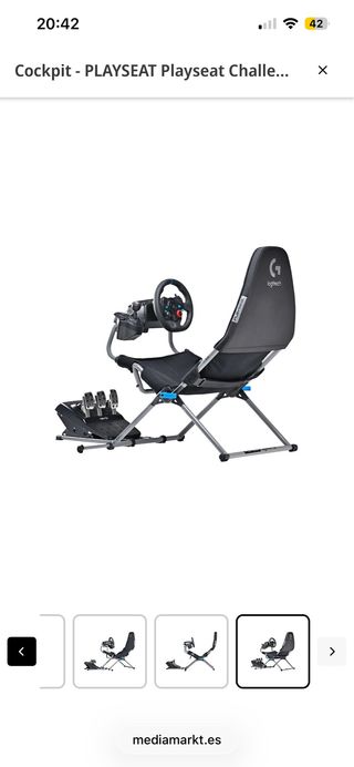 Playseat Challenge X (NUEVO)+ Volante Logitech g29