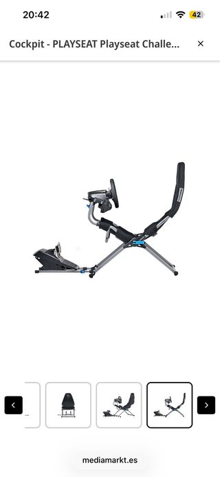 Playseat Challenge X (NUEVO)+ Volante Logitech g29