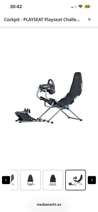 Playseat Challenge X (NUEVO)+ Volante Logitech g29