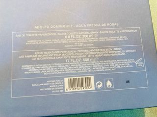 Kit Adolfo Domínguez Agua fresca de Rosas 200ml