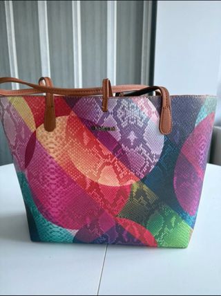 Bolso Desigual Reversible Multicolor