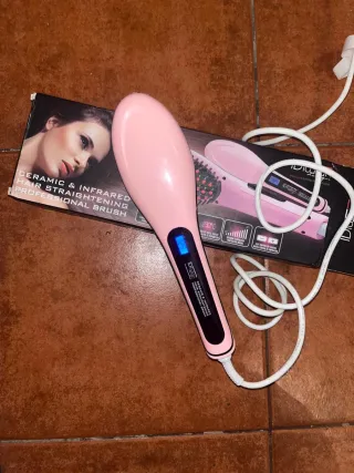 Plancha de pelo Idis rosa