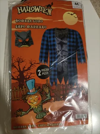 Disfraz Niño Hombre Lobo Talla M 7-10 años.