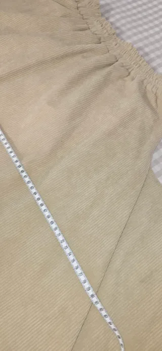 Conjunto pana crema falda y top