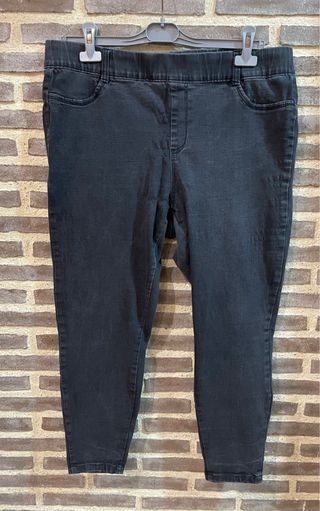 Legging vaquero negro