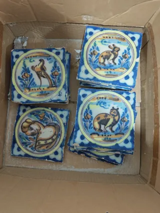 Azulejos antiguos decorativos