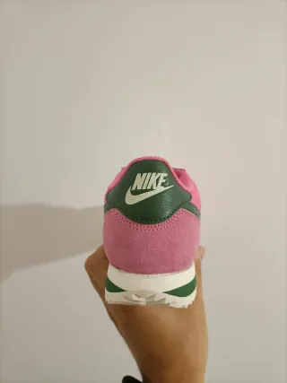 T42,5 Nike Cortez Rosa y Verde