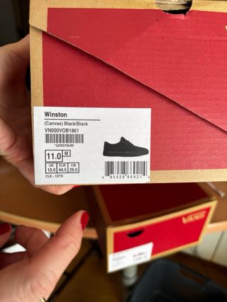 Vans Winston Negras Talla 42