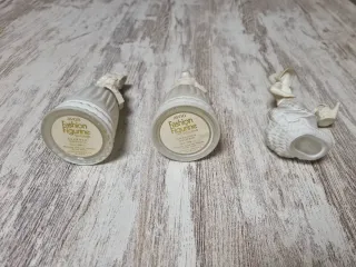 3 Figuras Avon Mujer Vestido Antiguo