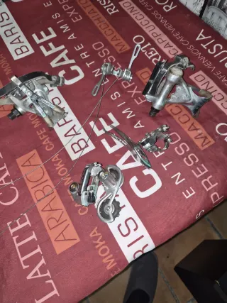 Pedales bici vintage/Cambio/SVX/ext