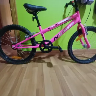 Bicicleta infantil rosa NSTAR