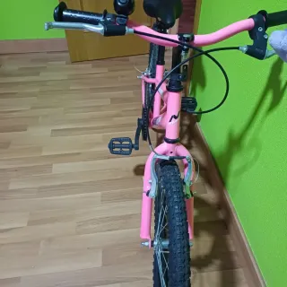 Bicicleta infantil rosa NSTAR