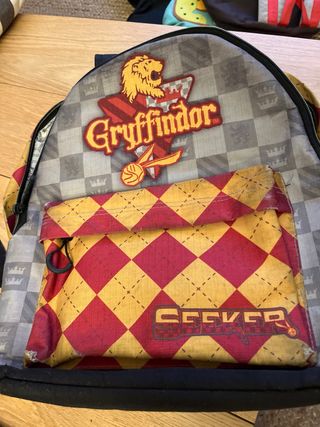 Mochila Escolar Gryffindor Harry Potter