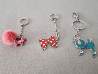 Lote de 6 Llaveros Divertidos