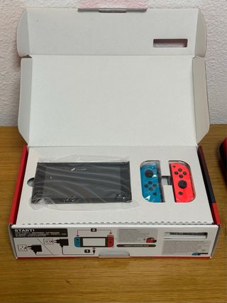 Nintendo Switch en excelentes condiciones completa