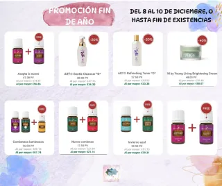 Aceites esenciales Young Living y más productos