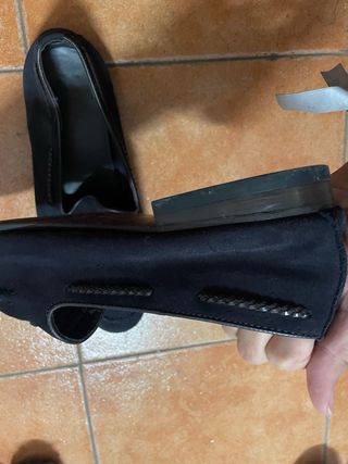 Mocasines Zara Azul Marino Talla 44