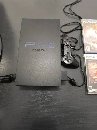 Consola Sony PlayStation 2 PS2 Nera