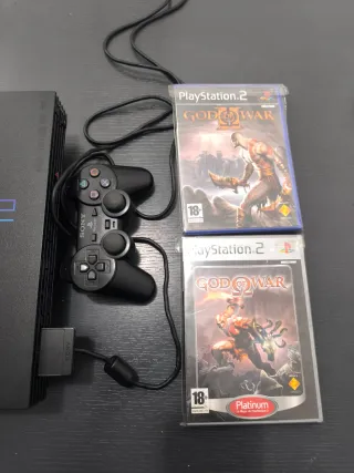 Consola Sony PlayStation 2 PS2 Nera