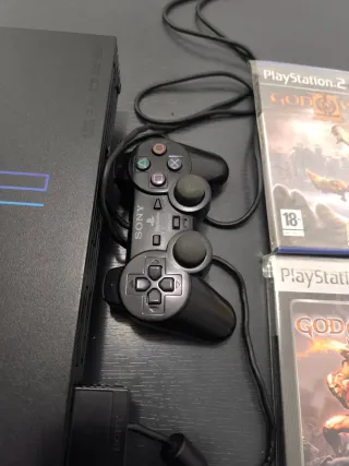 Consola Sony PlayStation 2 PS2 Nera