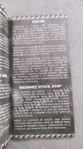 Manuale God of War: Chains of Olympus PSP