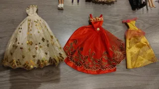 Lote Barbie y Ken + ropa + zapatos 56 pares