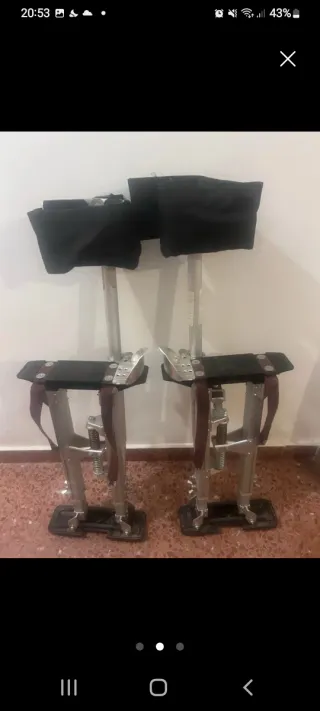 Zancos de aluminio