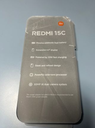 Xiaomi Redmi 15C Nero